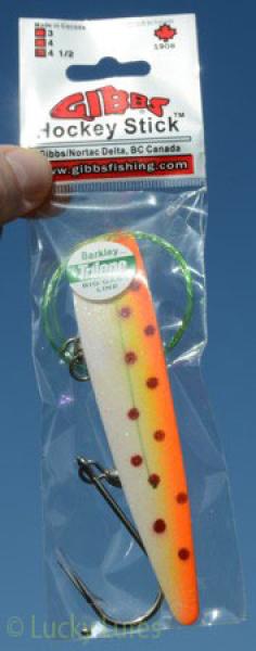 Hockey Stick 4.5, Länge: 11,5 cm, Farbe: Brown-Trout von Gibbs Delta